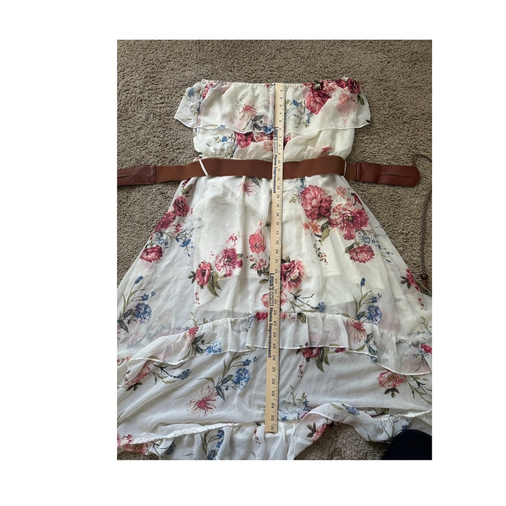 Floral Off-Shoulder Maxi Dress - Picture 5 of 5
